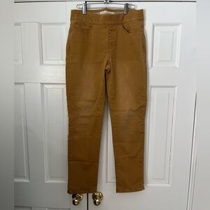 Soft Surroundings Tan Mustard Jeggings Size S